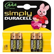 Duracell 002432 Engangsbatteri AAA Alkaline